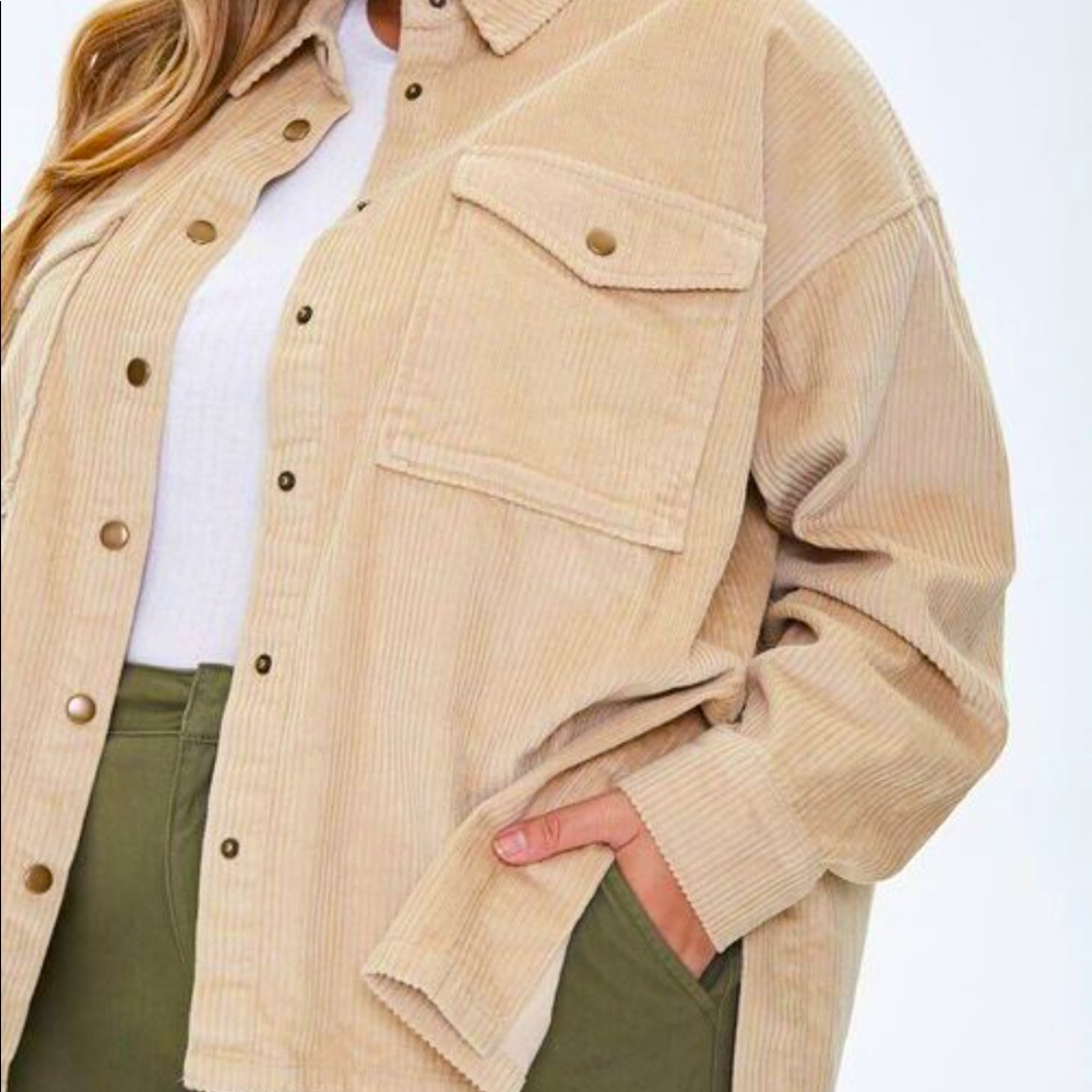 Forever 21 Corduroy shirt jacket
